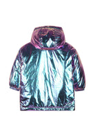 Giubbino per bambina Billieblush Kids multicolore con finitura metallizzata U22436 90E BILLIEBLUSH KIDS 