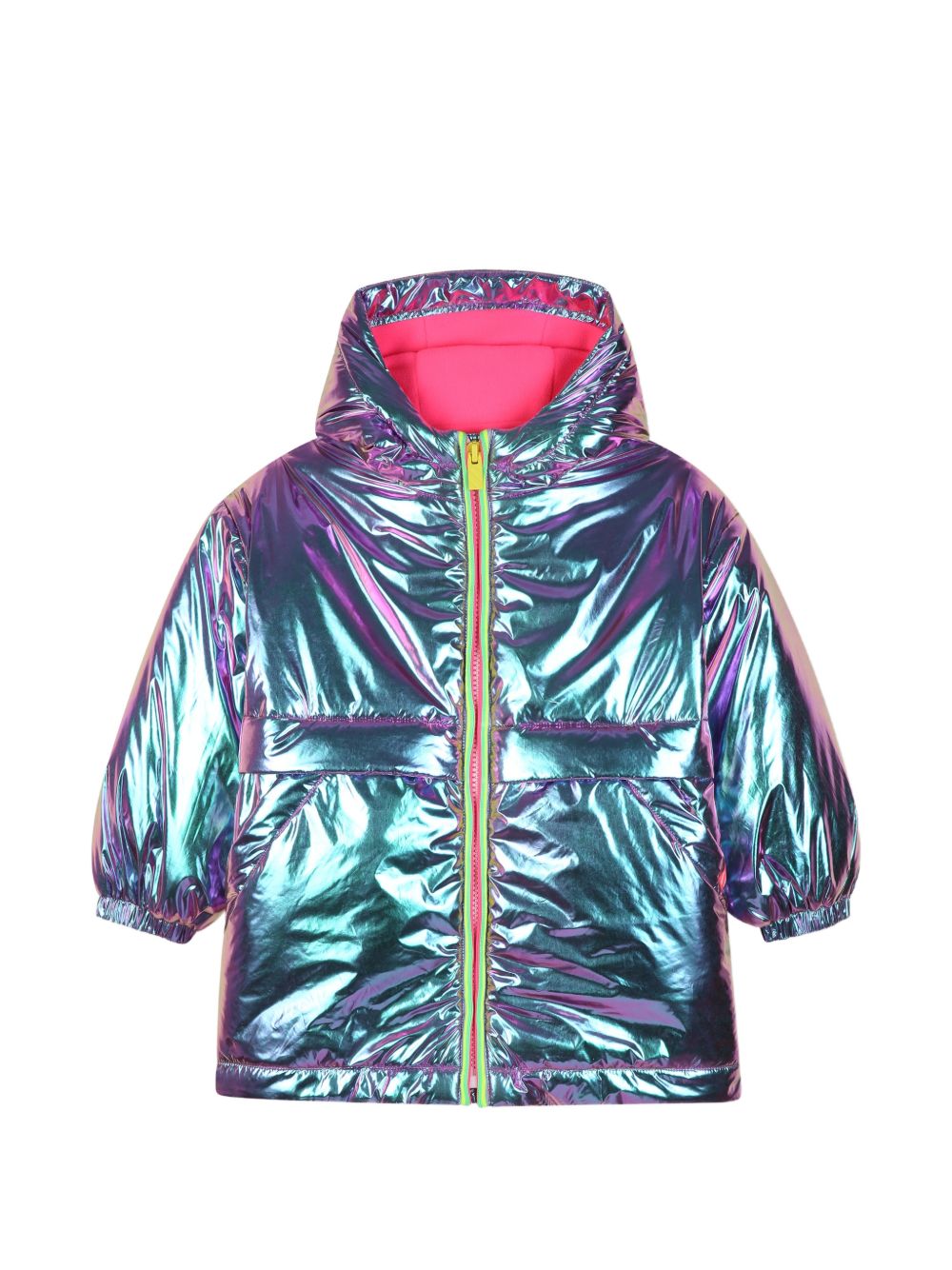 Giubbino per bambina Billieblush Kids multicolore con finitura metallizzata U22436 90E BILLIEBLUSH KIDS 