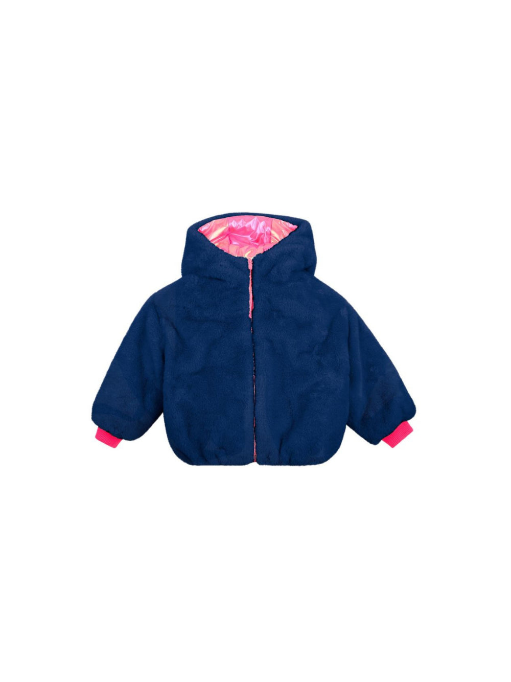 Giubbino per bambina Billieblush Kids blu con design reversibile U22439 47A BILLIEBLUSH KIDS 