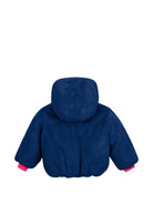 Giubbino per bambina Billieblush Kids blu con design reversibile U22439 47A BILLIEBLUSH KIDS 