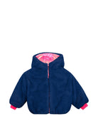 Giubbino per bambina Billieblush Kids blu con design reversibile U22439 47A BILLIEBLUSH KIDS 
