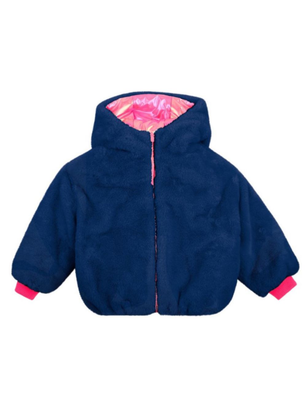 Giubbino per bambina Billieblush Kids blu con design reversibile U22439 47A BILLIEBLUSH KIDS 