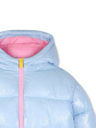 Giubbino per bambina Billieblush Kids azzurro con paillettes U22446 78R BILLIEBLUSH KIDS 