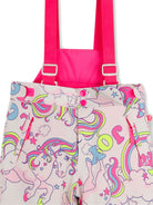 Tuta da neve per bambina Billieblush Kids rosa con stampa unicorni all-over U22452 Z41 BILLIEBLUSH KIDS 