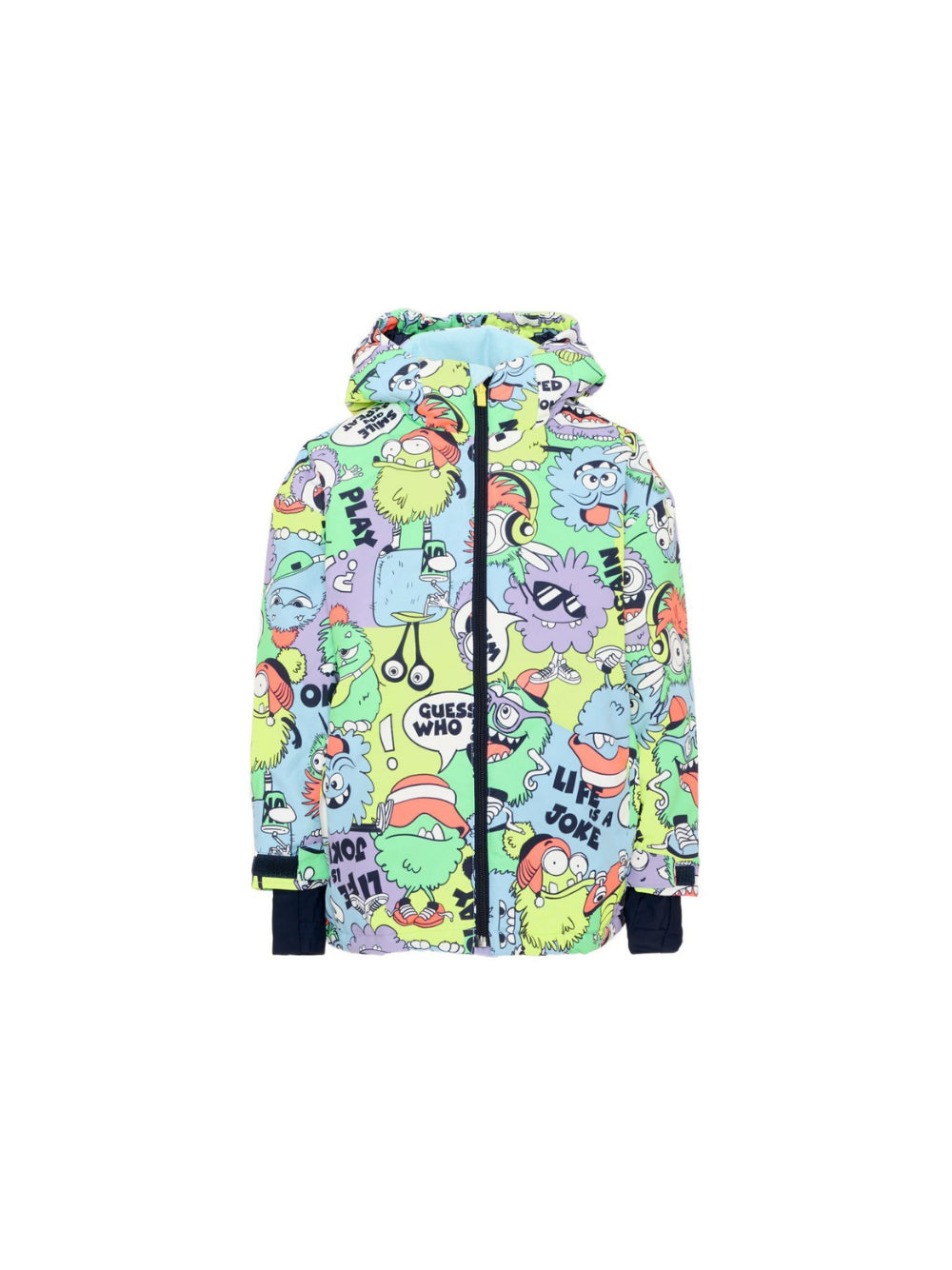 Giubbino per bambino Billieblush Kids multicolore con stampa grafica all-over U22453 Z41 BILLIEBLUSH KIDS 