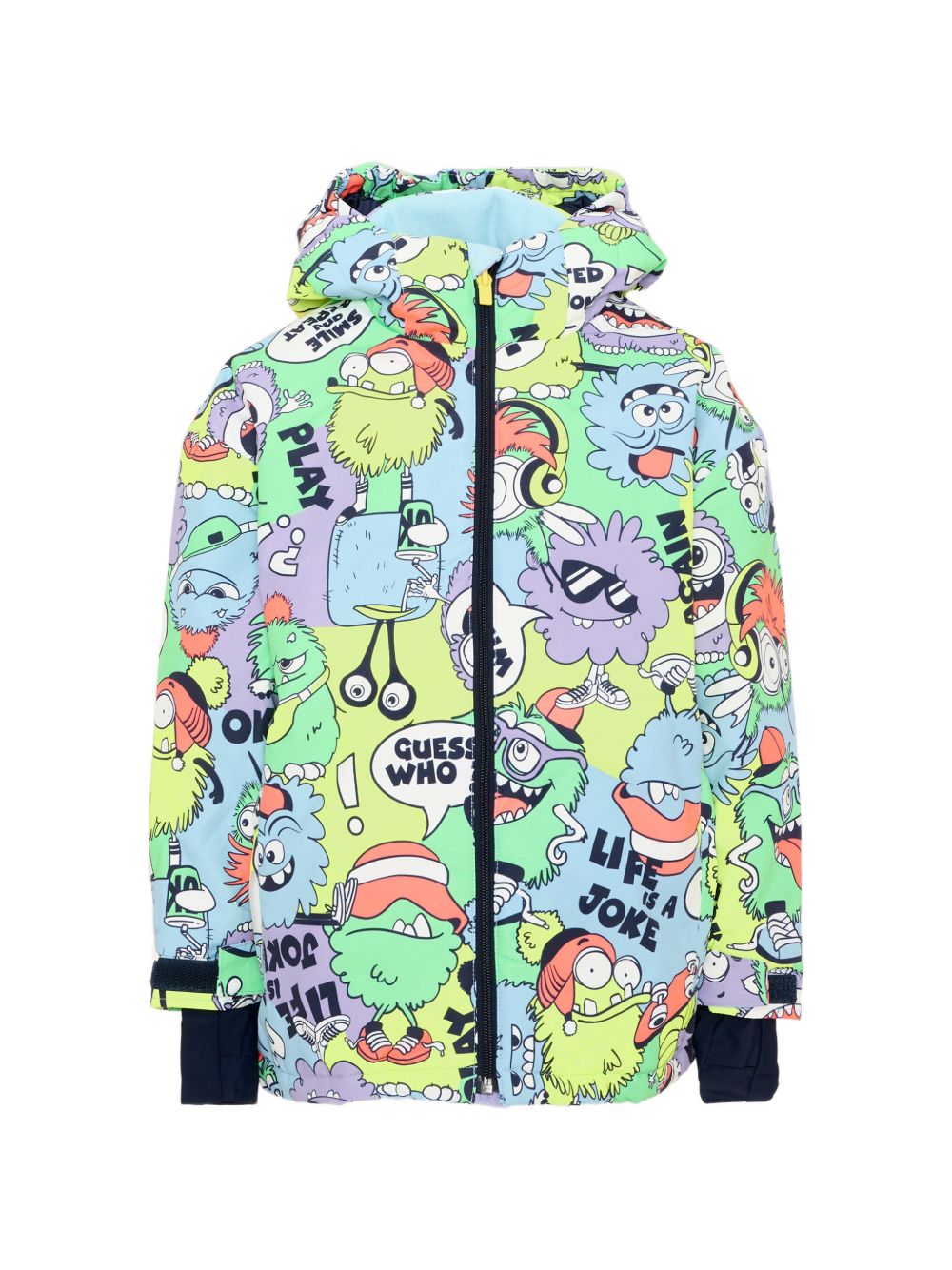 Giubbino per bambino Billieblush Kids multicolore con stampa grafica all-over U22453 Z41 BILLIEBLUSH KIDS 