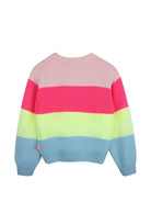Maglione per bambina Billieblush Kids multicolore con design a righe orizzontali U22469 Z41 BILLIEBLUSH KIDS 