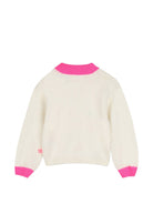 Maglione per bambina Billieblush Kids bianco con ricamo a cuore U22472 121 BILLIEBLUSH KIDS 