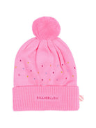 Berretto per bambina Billieblush Kids rosa con pompon U22499 47A BILLIEBLUSH KIDS 