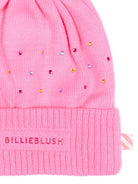 Berretto per bambina Billieblush Kids rosa con pompon U22499 47A BILLIEBLUSH KIDS 
