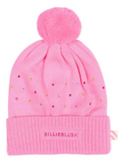 Berretto per bambina Billieblush Kids rosa con pompon U22499 47A BILLIEBLUSH KIDS 