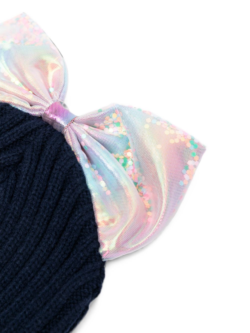 Cappello per bambina BIllieblush Kids blu con dettaglio fiocco olografico U22500 85T BILLIEBLUSH KIDS 