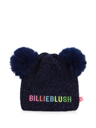 Cappello per bambina Billieblush Kids blu con trama metallizzata U22504 85T BILLIEBLUSH KIDS 