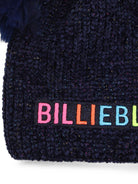 Cappello per bambina Billieblush Kids blu con trama metallizzata U22504 85T BILLIEBLUSH KIDS 