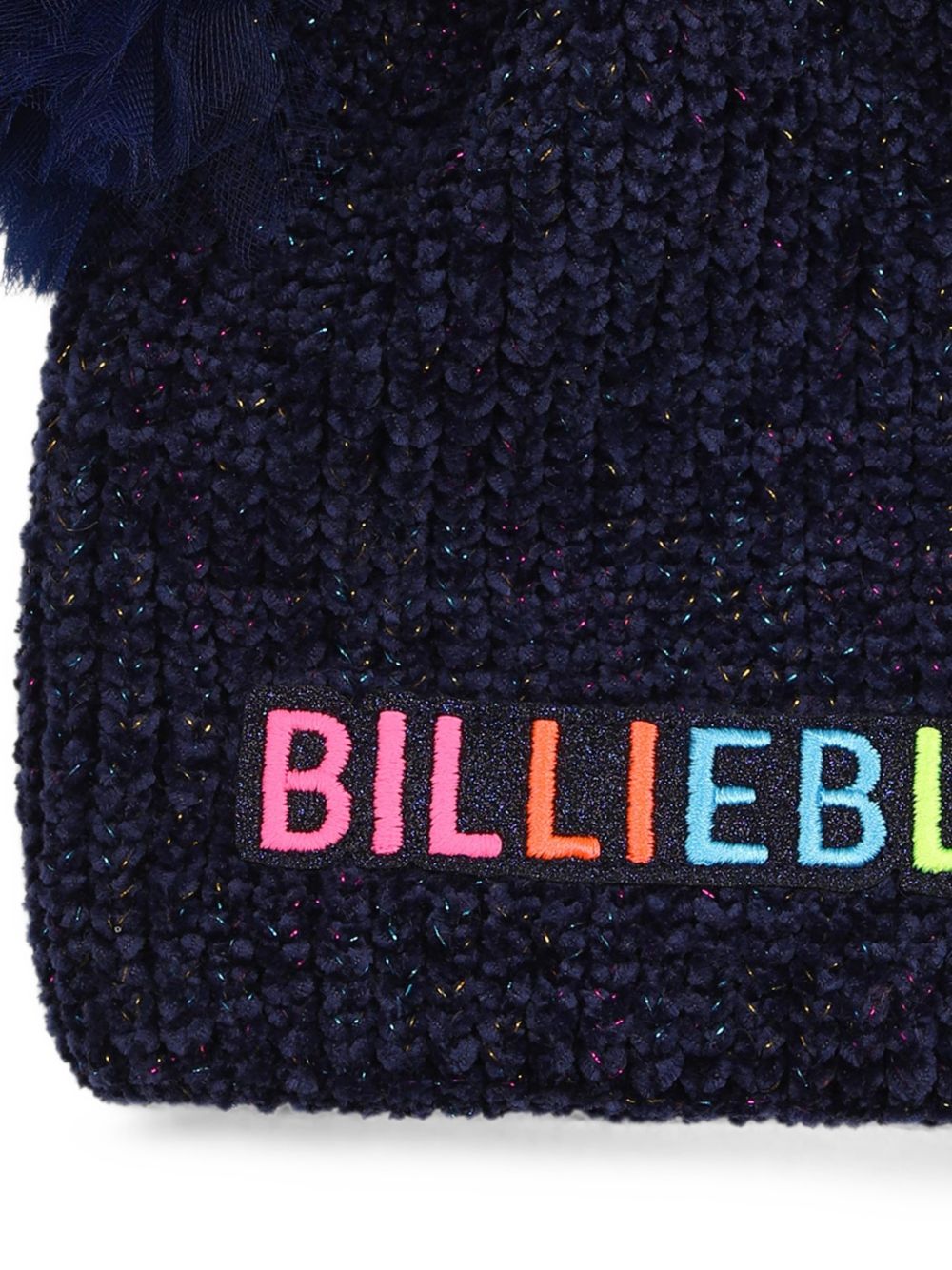 Cappello per bambina Billieblush Kids blu con trama metallizzata U22504 85T BILLIEBLUSH KIDS 