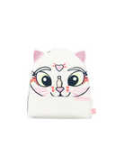 Cappello per bambina Billieblush Kids bianco con stampa grafica gatto sul davanti U22506 121 BILLIEBLUSH KIDS 
