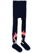 Collant per bambina Billieblush Kids blu con motivo arcobaleno U22511 85T BILLIEBLUSH KIDS 