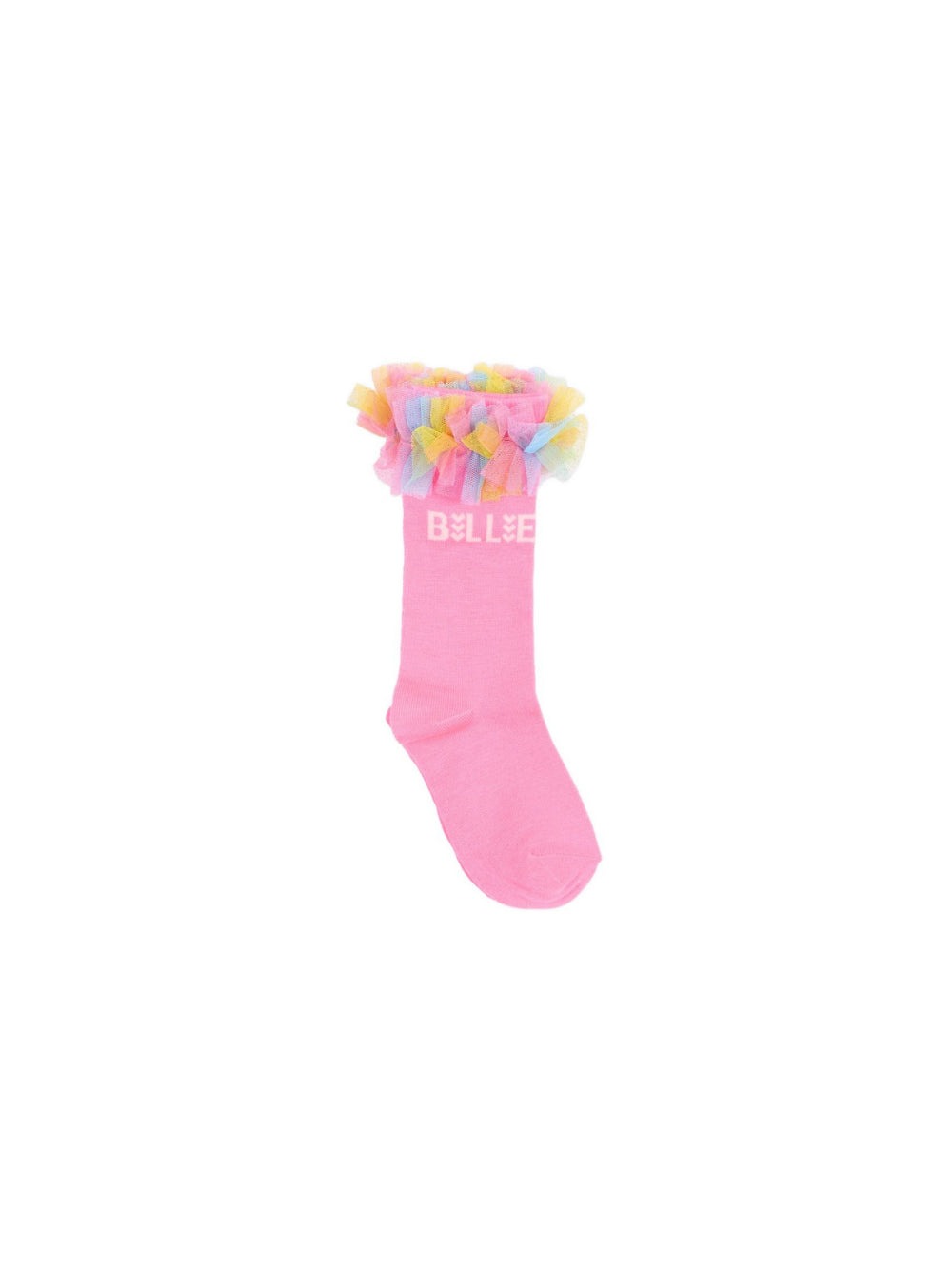 Calzini per bambina Billieblush Kids rosa con rifinitura con ruches U22514 47A BILLIEBLUSH KIDS 
