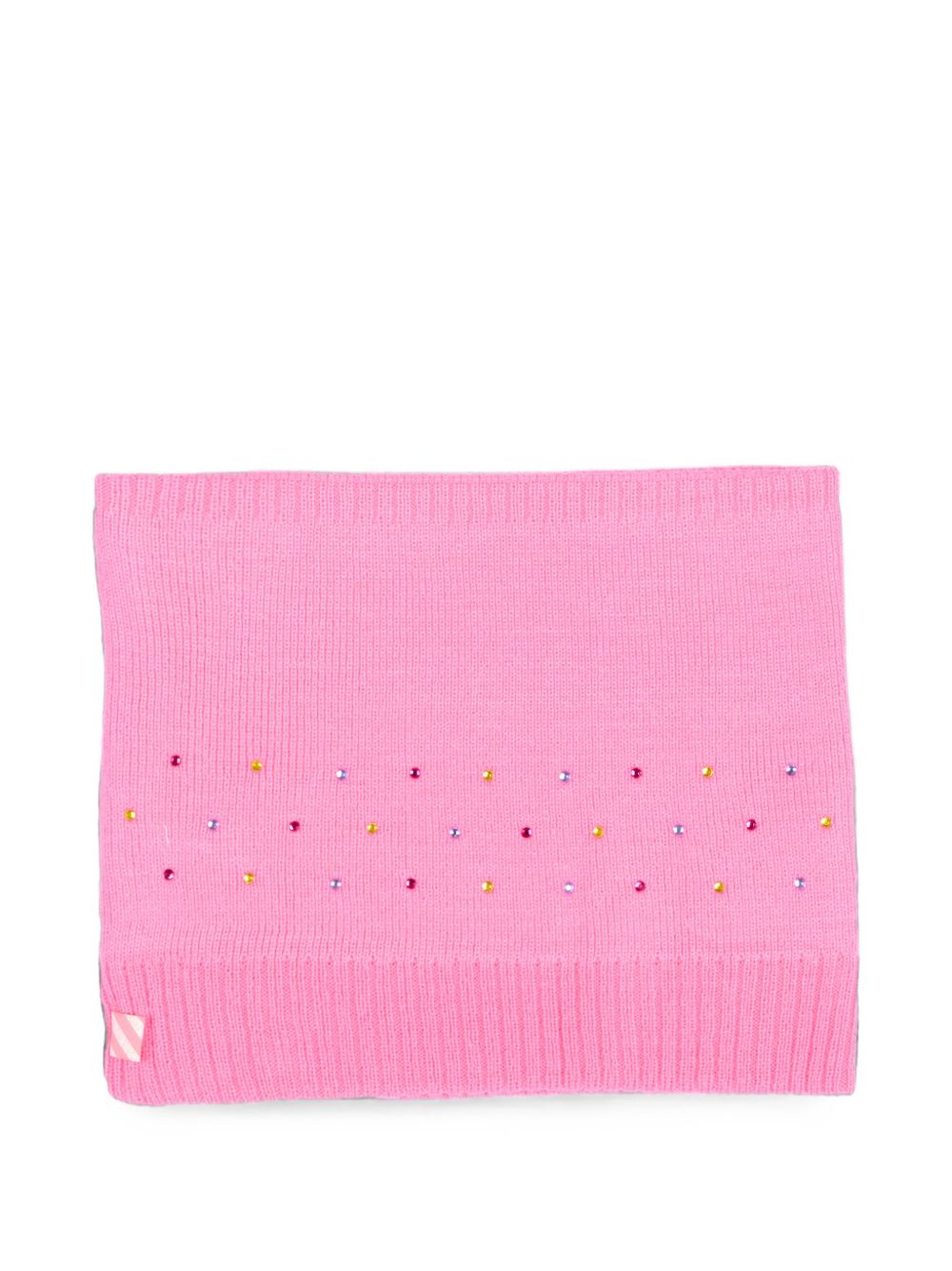 Scaldacollo per bambina Billieblush Kids rosa con decorazione in cristalli U22518 47A BILLIEBLUSH KIDS 