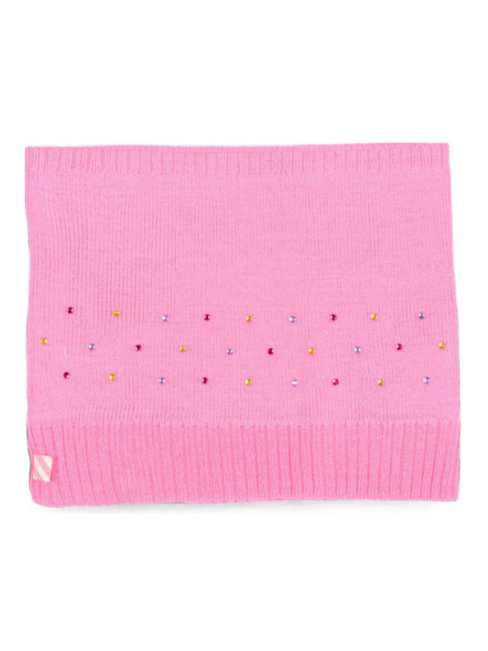 Scaldacollo per bambina Billieblush Kids rosa con decorazione in cristalli U22518 47A BILLIEBLUSH KIDS 