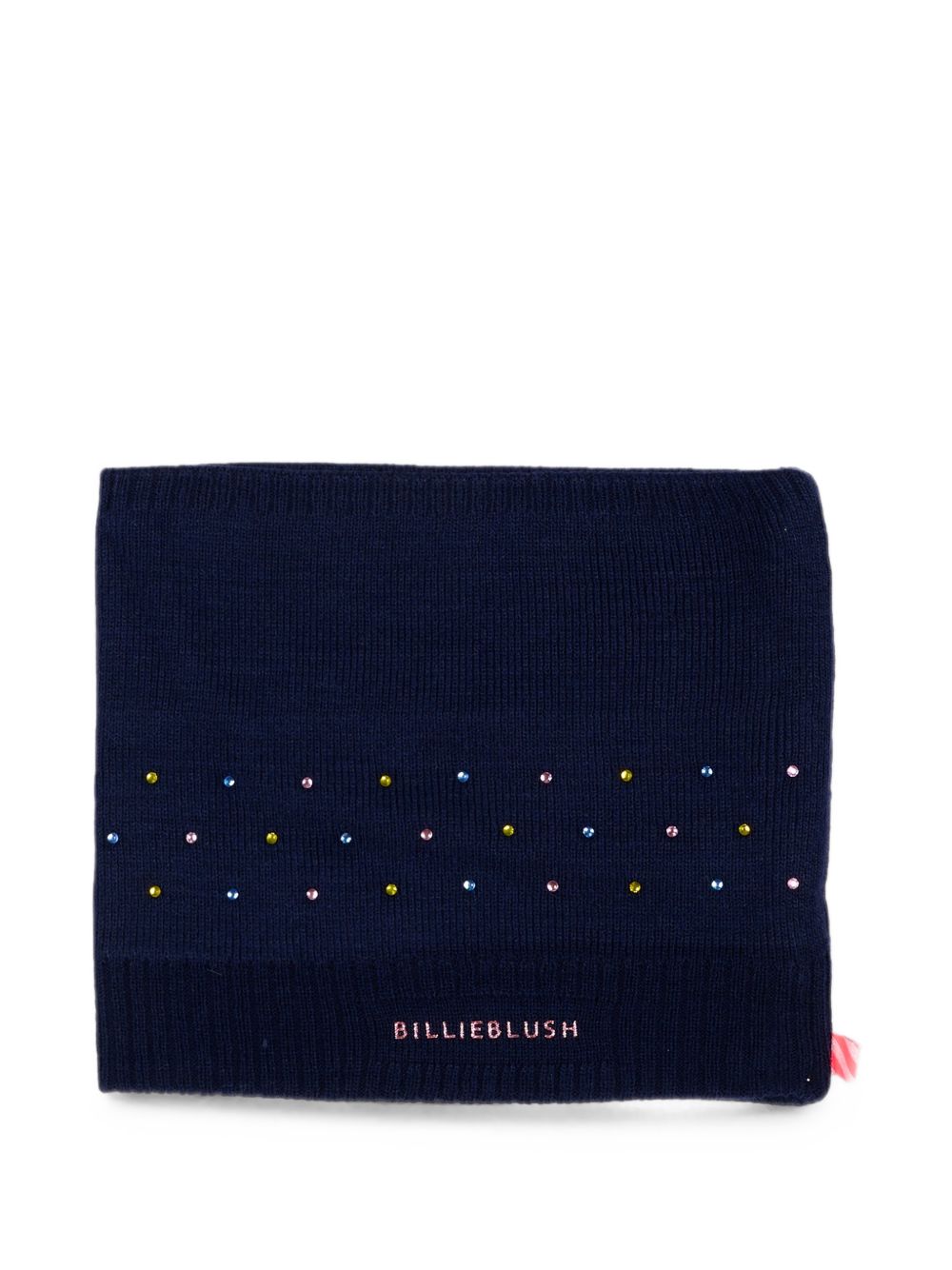Scaldacollo per bambina Billieblush Kids blu con decorazione in cristalli U22518 85T BILLIEBLUSH KIDS 
