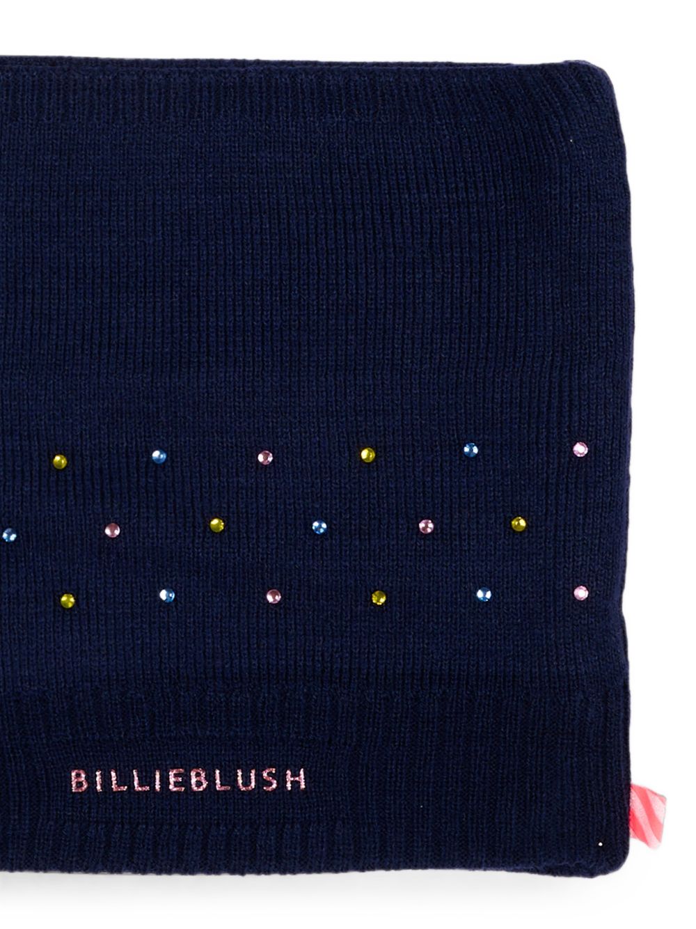 Scaldacollo per bambina Billieblush Kids blu con decorazione in cristalli U22518 85T BILLIEBLUSH KIDS 