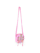 Borsa a spalla per bambina Billieblush Kids rosa con dettagli glitter U22520 462 BILLIEBLUSH KIDS 