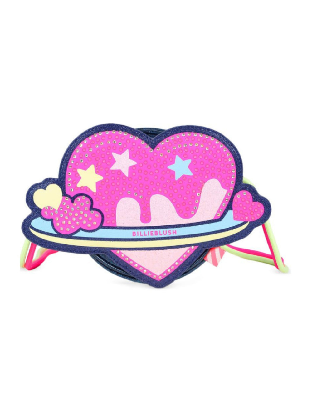 Borsa a spalla per bambina Billieblush Kids fucsia a forma di cuore U22521 85T BILLIEBLUSH KIDS 