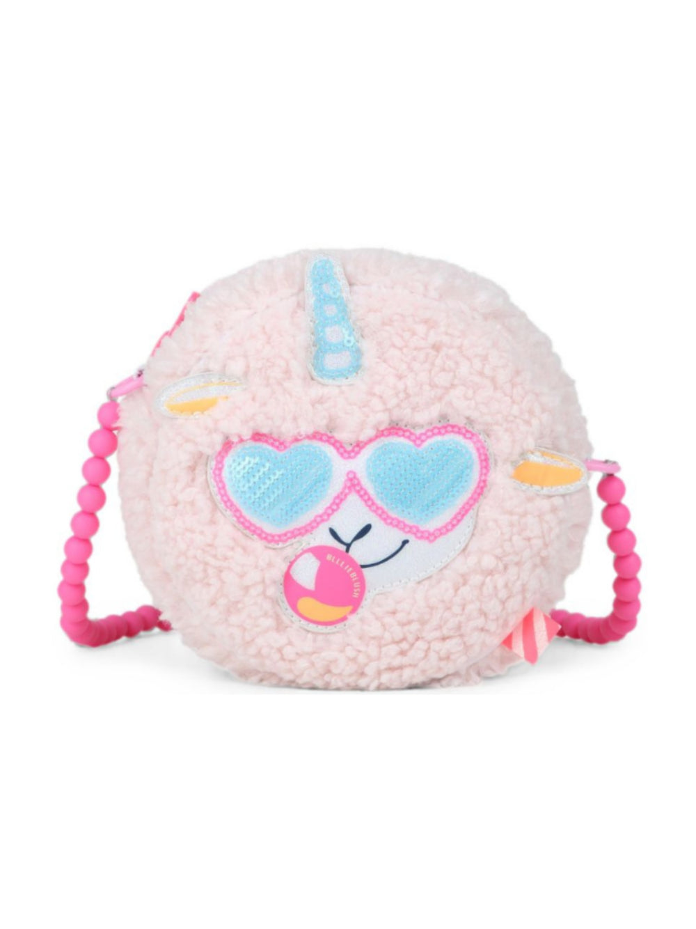 Borsa a spalla per bambina Billieblush Kids rosa a forma di pecorella U22522 475 BILLIEBLUSH KIDS 