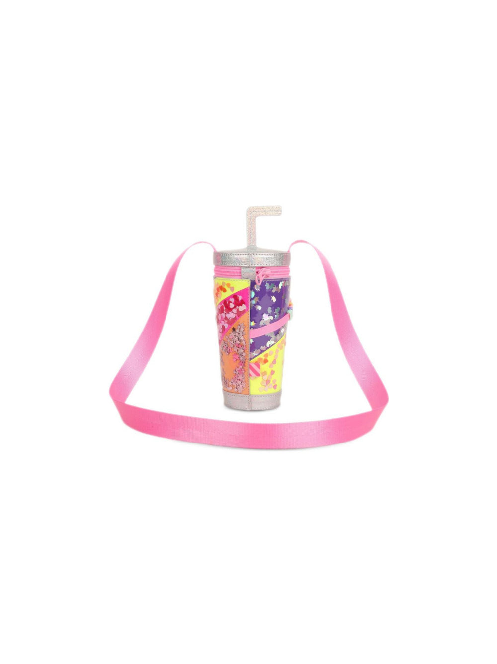 Borsa a spalla per bambina Billieblush Kids rosa a forma di Milkshake U22523 111 BILLIEBLUSH KIDS 