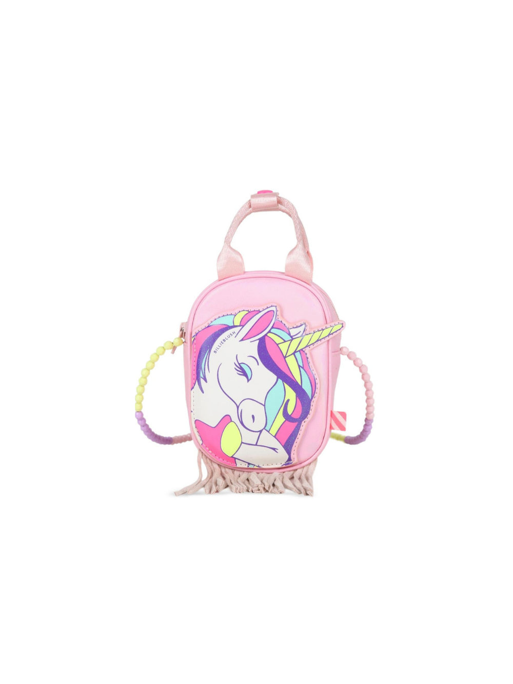 Borsa per bambina Billieblush Kids rosa con stampa unicorno U22526 467 BILLIEBLUSH KIDS 