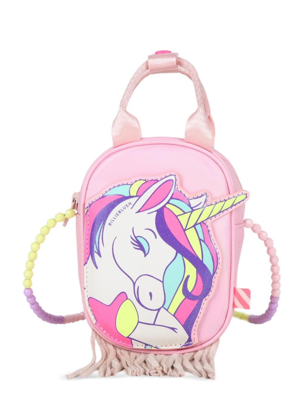 Borsa per bambina Billieblush Kids rosa con stampa unicorno U22526 467 BILLIEBLUSH KIDS 