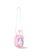 Borsa per bambina Billieblush Kids rosa con stampa unicorno U22526 467 BILLIEBLUSH KIDS 