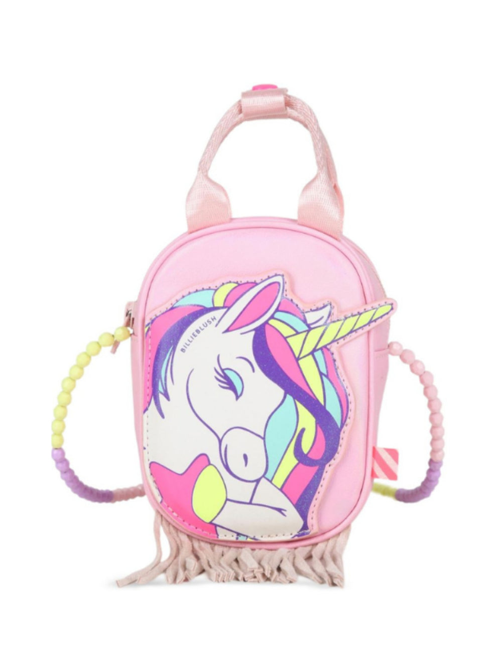 Borsa per bambina Billieblush Kids rosa con stampa unicorno U22526 467 BILLIEBLUSH KIDS 