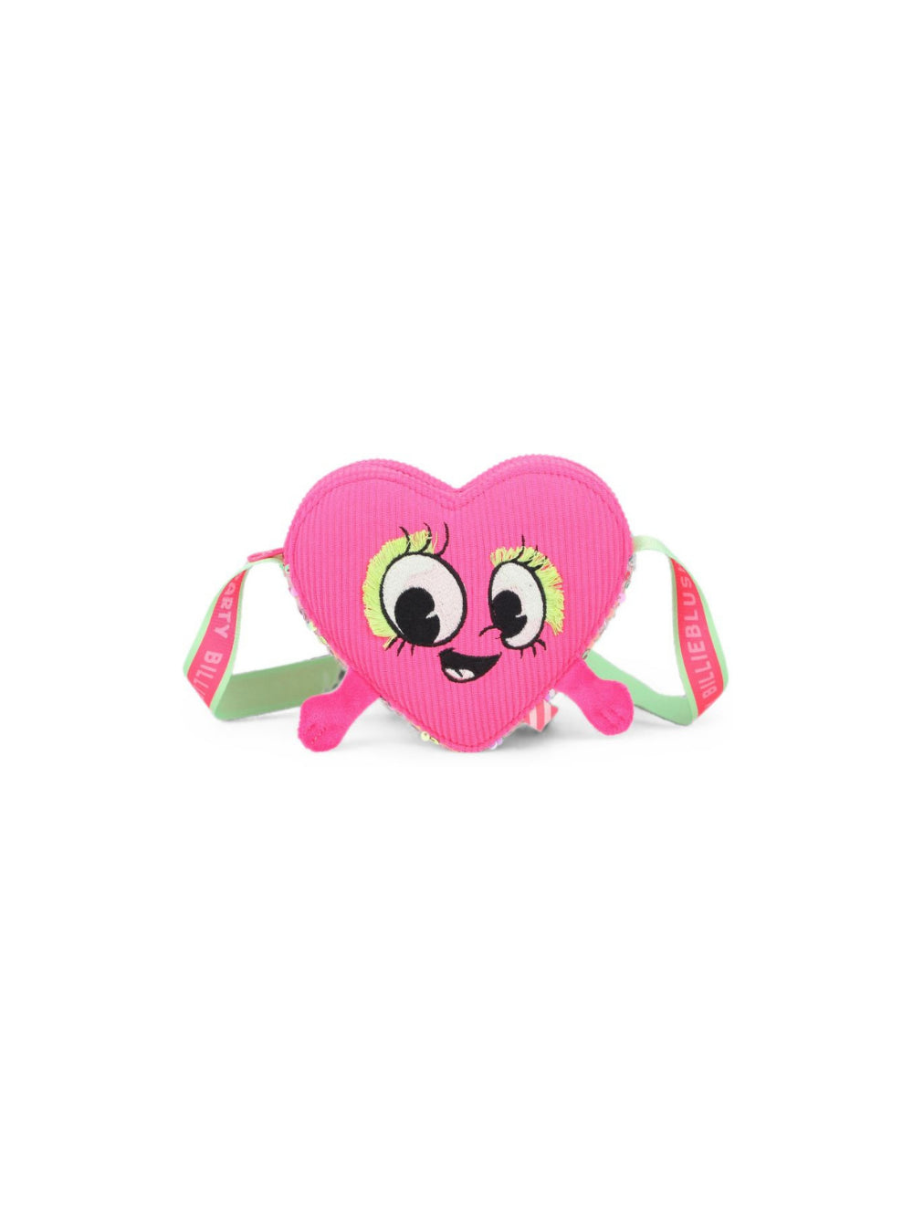 Borsa a spalla per bambina Billieblush Kids rosa a forma di cuore U22527 47A BILLIEBLUSH KIDS 