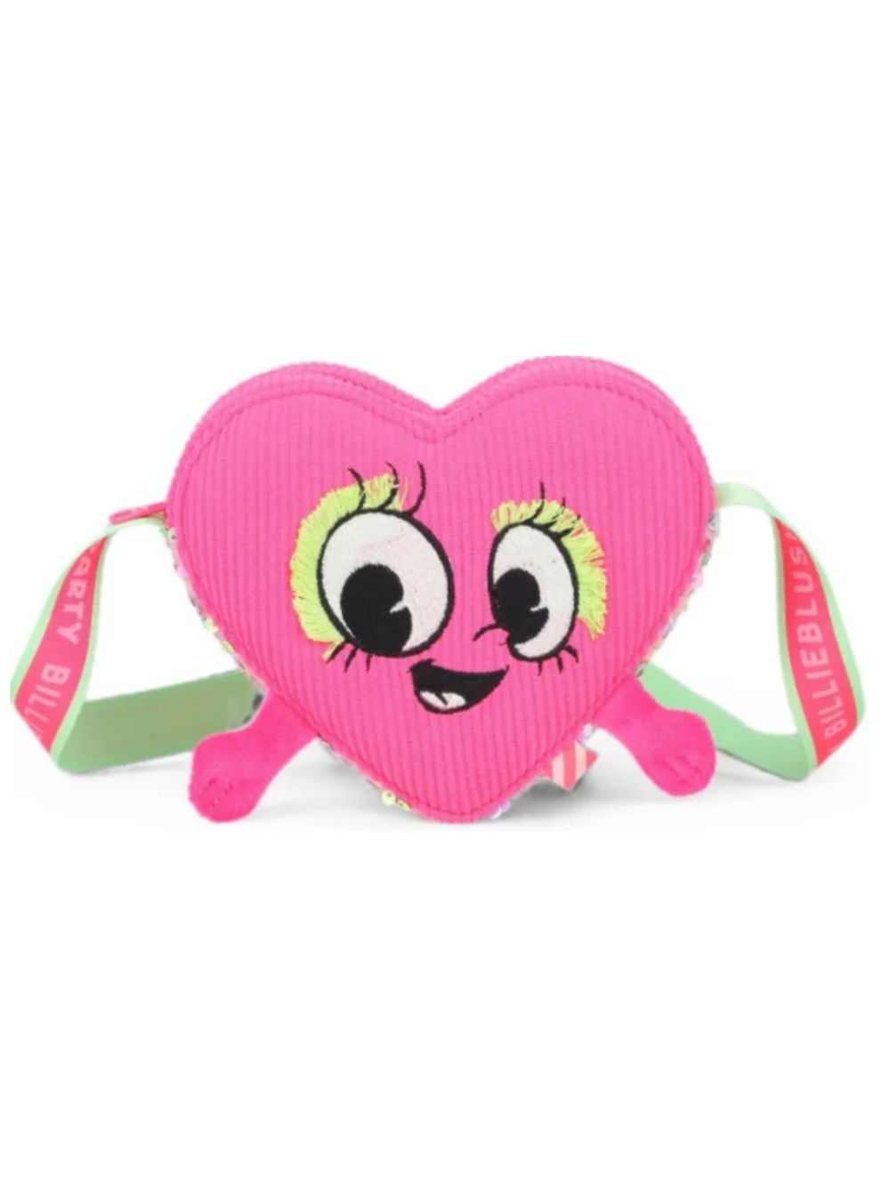 Borsa a spalla per bambina Billieblush Kids rosa a forma di cuore U22527 47A BILLIEBLUSH KIDS 