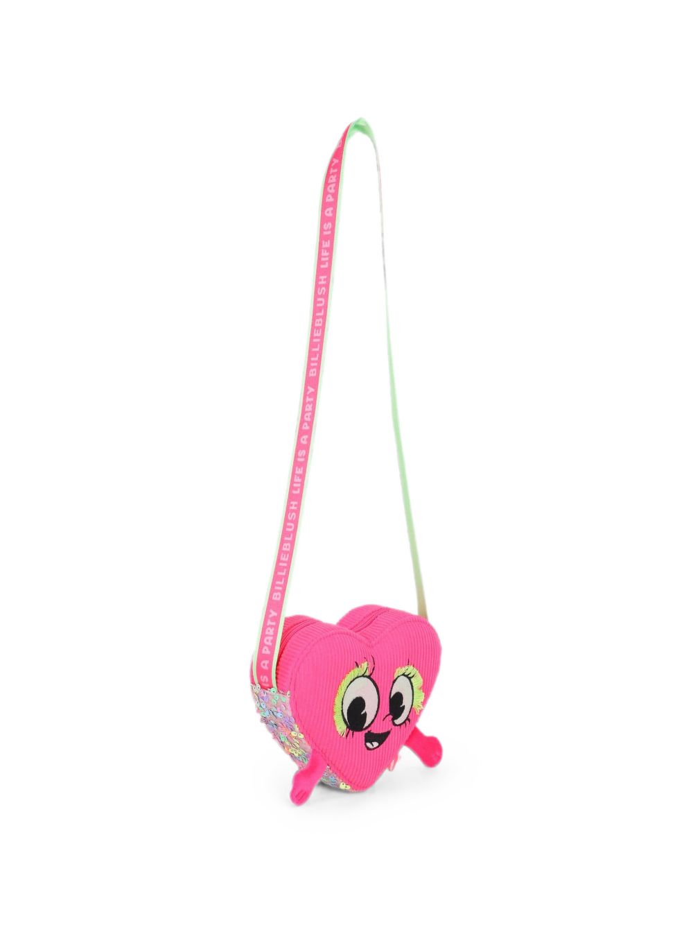 Borsa a spalla per bambina Billieblush Kids rosa a forma di cuore U22527 47A BILLIEBLUSH KIDS 