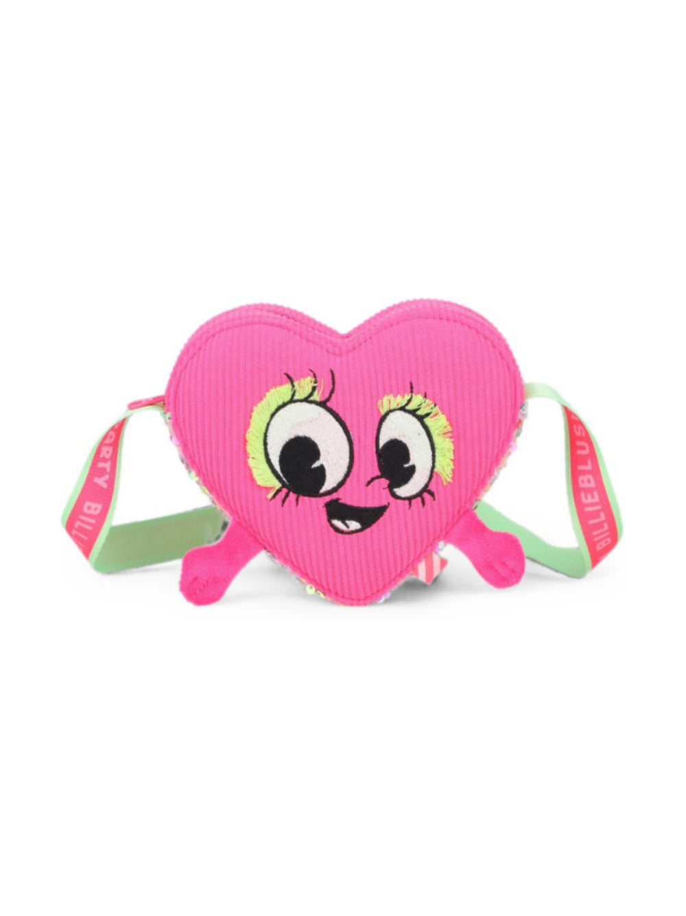 Borsa a spalla per bambina Billieblush Kids rosa a forma di cuore U22527 47A BILLIEBLUSH KIDS 