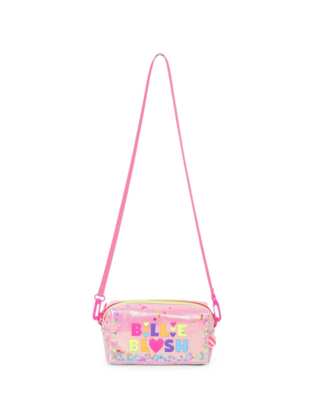 Borsa a spalla per bambina Billieblush Kids rosa con effetto iridescente U22528 47A BILLIEBLUSH KIDS 