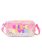 Borsa a spalla per bambina Billieblush Kids rosa con effetto iridescente U22528 47A BILLIEBLUSH KIDS 