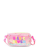Borsa a spalla per bambina Billieblush Kids rosa con effetto iridescente U22528 47A BILLIEBLUSH KIDS 