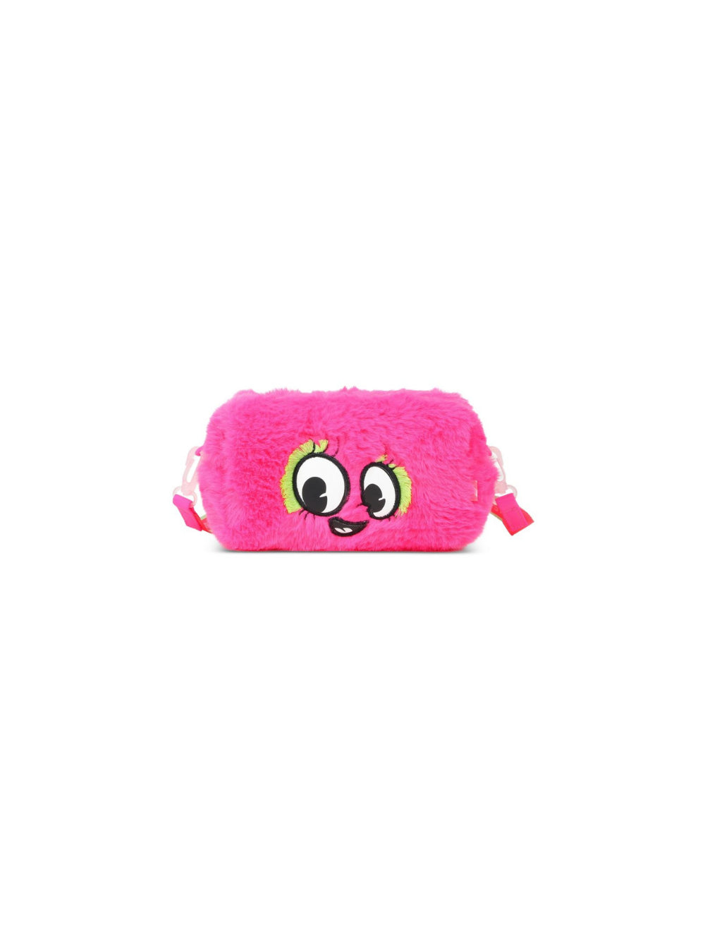 Borsa a spalla per bambina Billieblush Kids rosa in pelliccia sintetica U22530 47A BILLIEBLUSH KIDS 