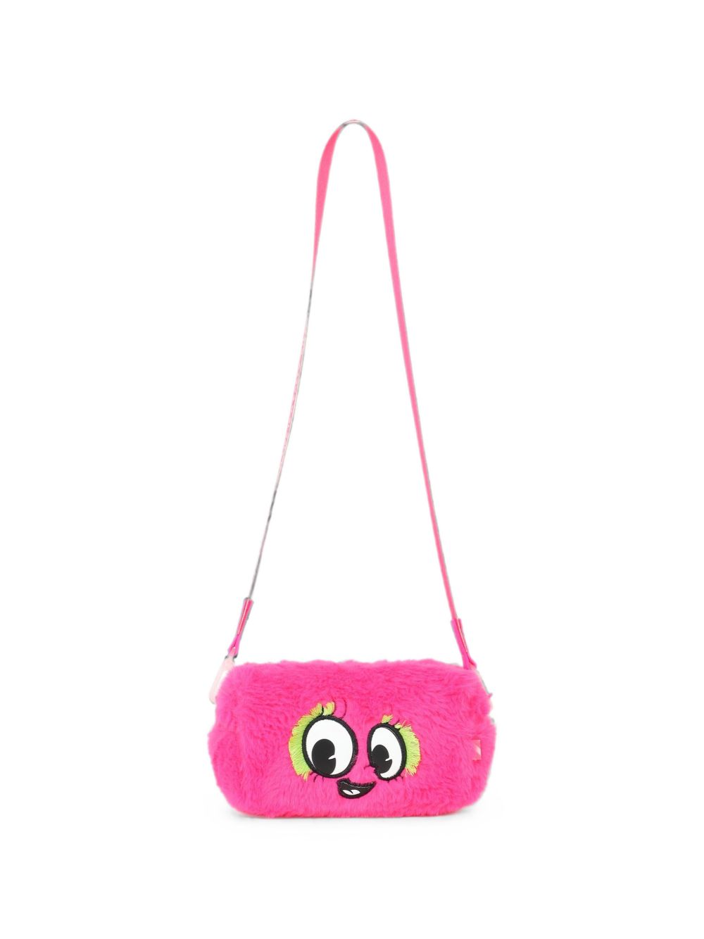 Borsa a spalla per bambina Billieblush Kids rosa in pelliccia sintetica U22530 47A BILLIEBLUSH KIDS 