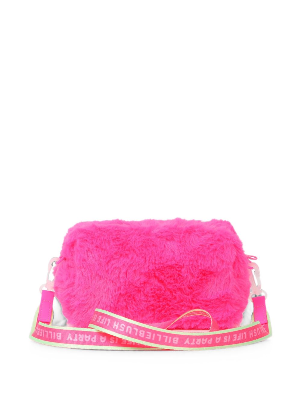 Borsa a spalla per bambina Billieblush Kids rosa in pelliccia sintetica U22530 47A BILLIEBLUSH KIDS 