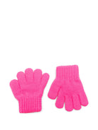 Guanti per neonata Billieblush Kids rosa con logo ricamato sul davanti U22541 47A BILLIEBLUSH KIDS 