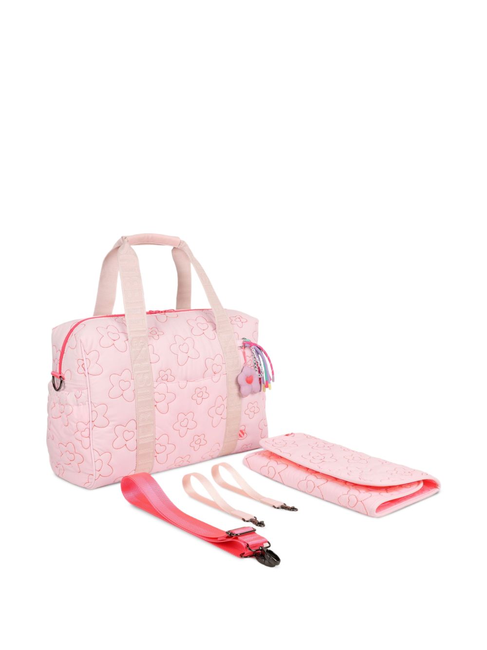 Borsa fasciatoio per neonata Billieblush rosa con motivo trapuntato U22550 475 BILLIEBLUSH KIDS 