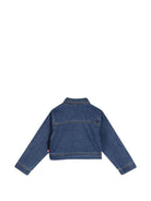 Camicia per bambina Billieblush Kids in denim con applicazioni U22562 Z22 BILLIEBLUSH KIDS 