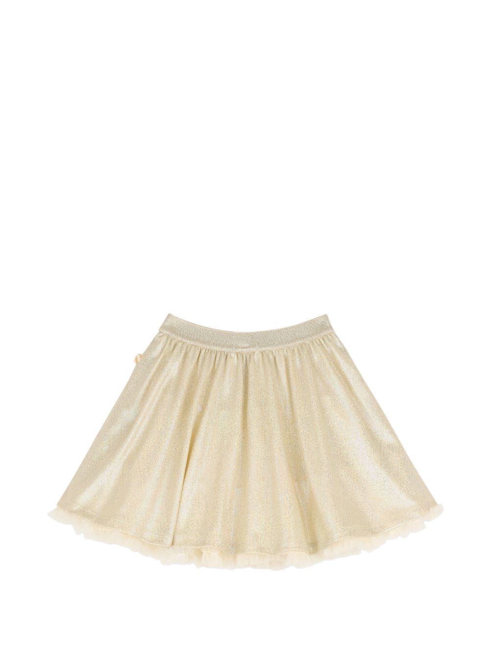 Gonna per bambina Billieblush Kids beige con effetto glitter U22599 Z99 BILLIEBLUSH KIDS 
