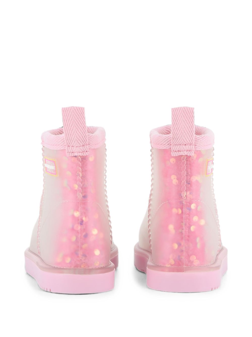 Stivali da neve Billieblush Kids rosa con decorazione in paillettes U22602 475 BILLIEBLUSH KIDS 