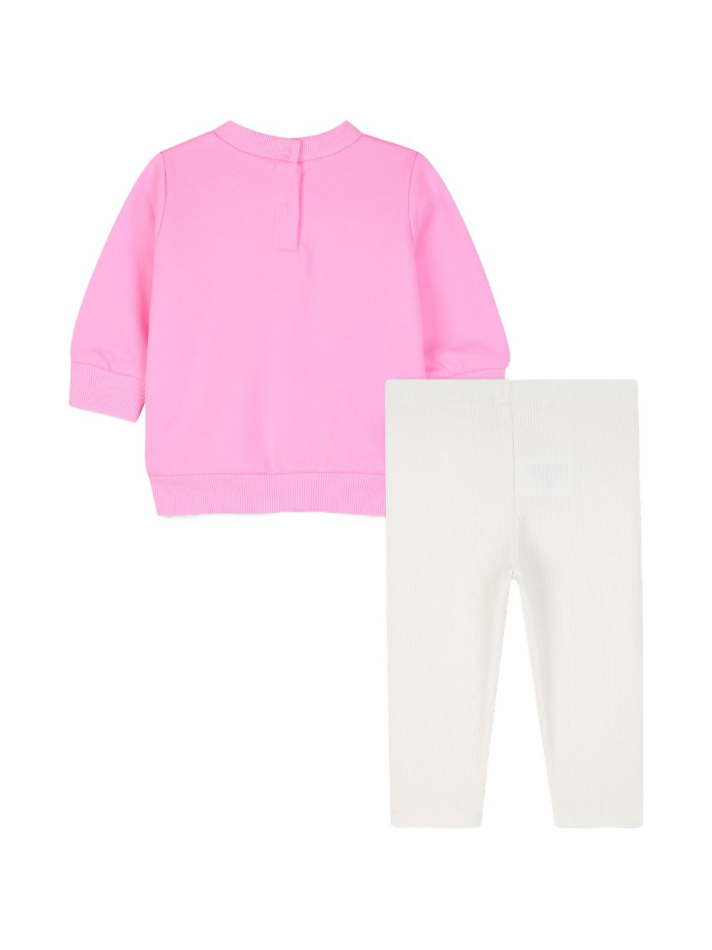 Set felpa e leggings per neonata Billieblush Kids rosa con fiocco U22613 462 BILLIEBLUSH KIDS 